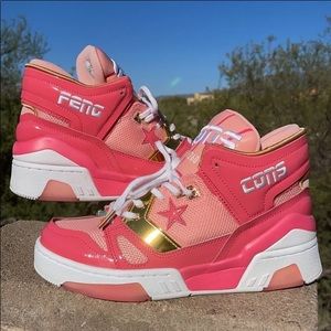 💪🏼 New “GIRL POWER” Pink Converse ERX 260 Hi Top Sneakers 💪🏼